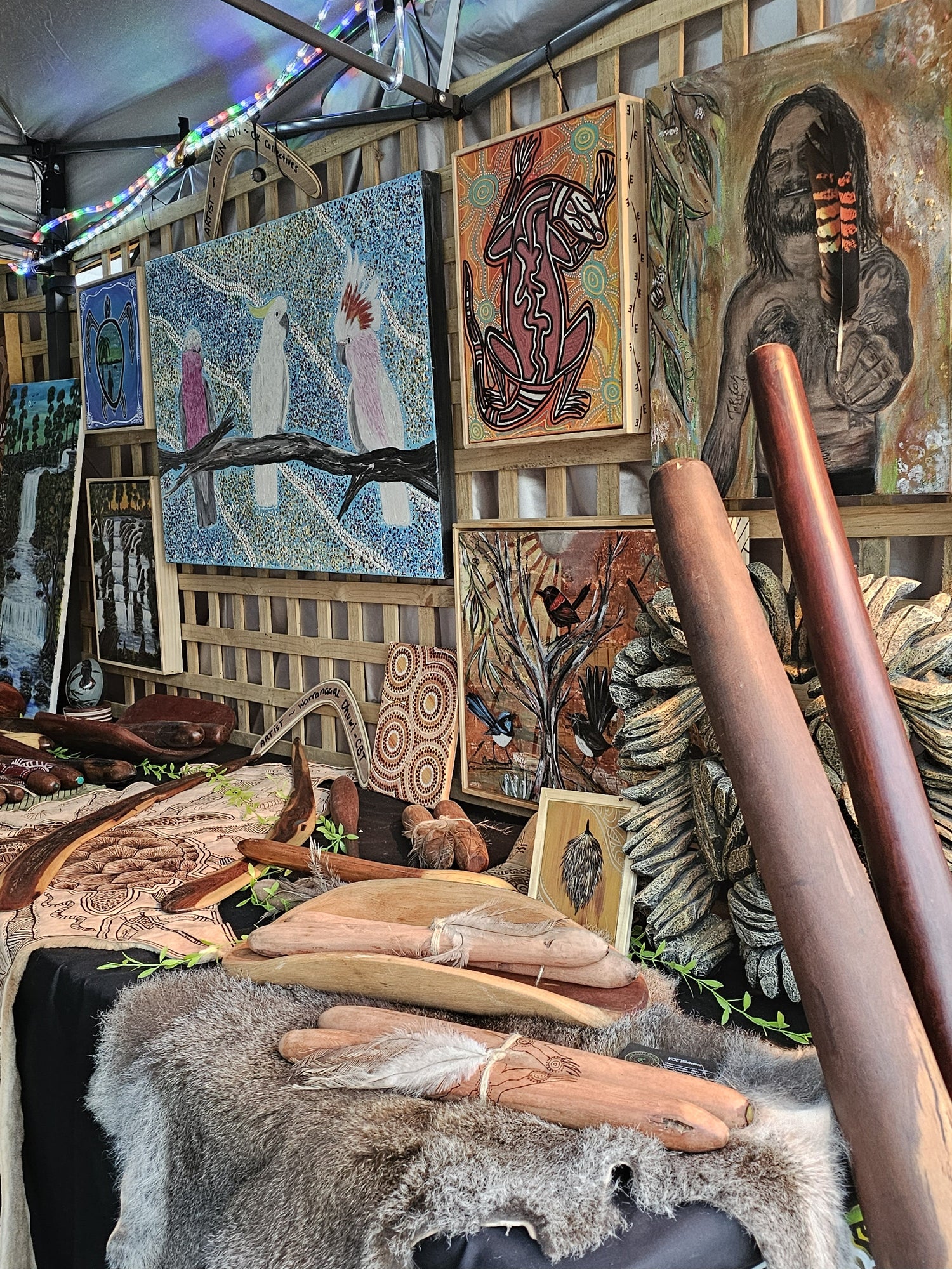 Indigenous Artifacts - Australian native hardwood handmade